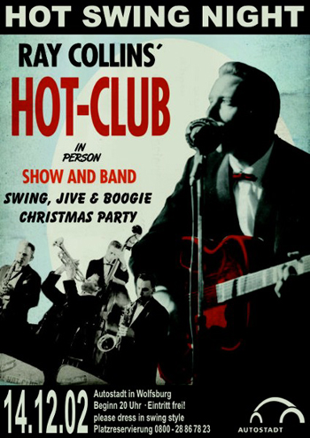 Christmas Party mit Ray Collins Hot Club!